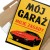 Plakat metalowy Mój garaż Firebird Prezent