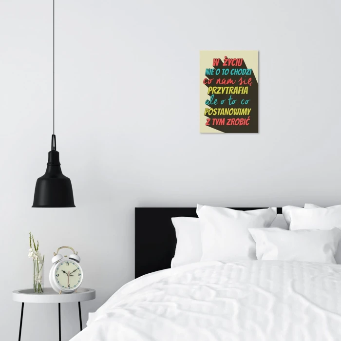 Poster metal nie chodzi o to gift
