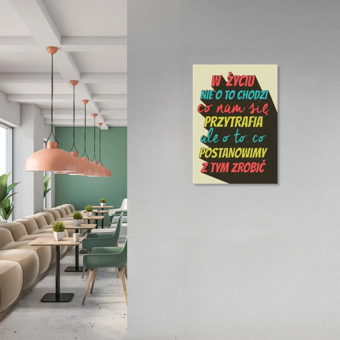 Poster metal nie chodzi o to gift
