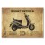 Poster metal Romet retro 6 gift