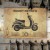 Poster metal Romet retro 6 gift