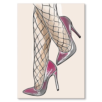 Poster metal Szpilki gift