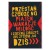 Poster metal Przestań czekać gift