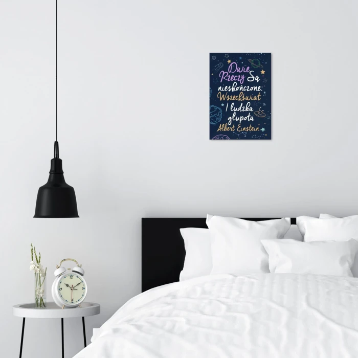 Plakat metalowy Są dwie rzeczy Prezent