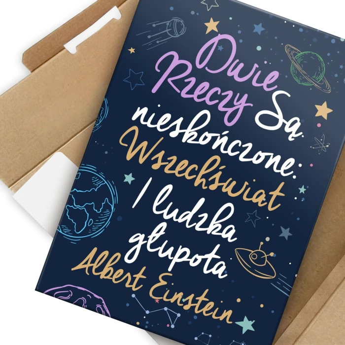 Poster metal Są dwie rzeczy gift