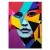Poster metal kobieta abstrakcja gift