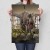 Poster metal Danger dino gift