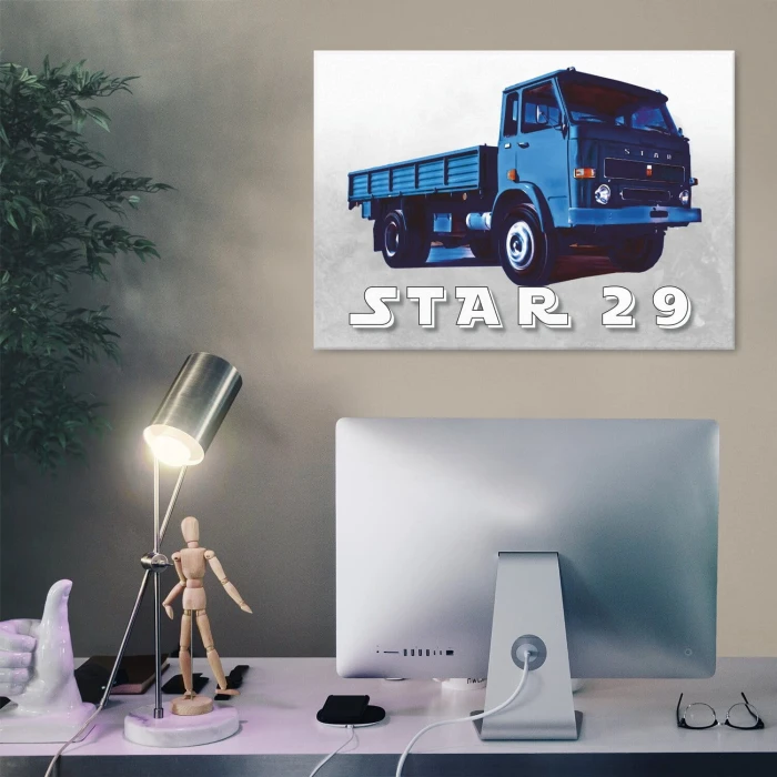 Poster metal STAR 29 gift
