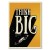 Poster metal Think big space gift