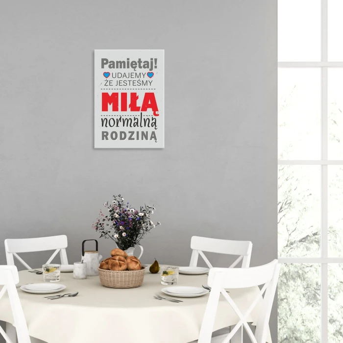 Plakat metalowy Udajemy Prezent