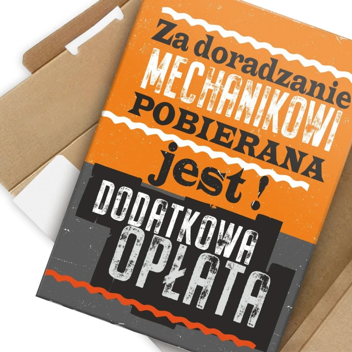 Poster metal za doradzanie gift