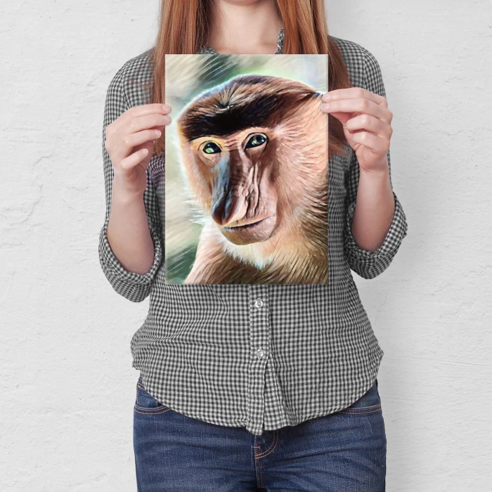 Plakat metalowy Pan Nosacz Prezent