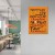 Plakat metalowy Pantoflarz Prezent