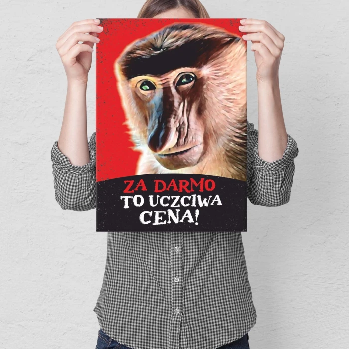 Poster metal za darmo gift