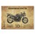 Poster metal Kawasaki ZR7S gift