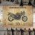 Poster metal Kawasaki ZR7S gift