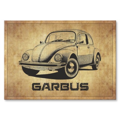 Poster metal Volkswagen Garbus gift