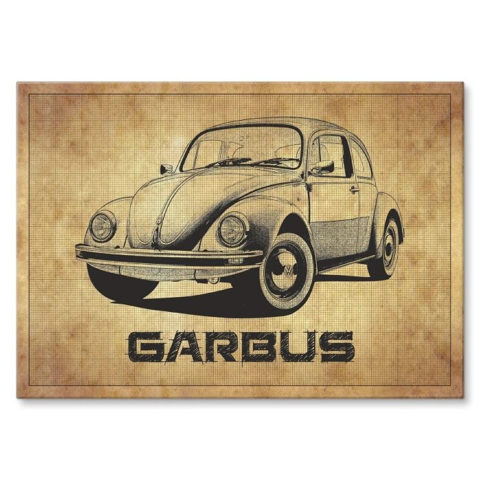 Plakat metalowy Volkswagen Garbus Prezent