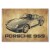 Poster metal Porsche 959 gift