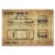 Poster metal Fiat 125p drawing gift