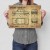 Poster metal Fiat 125p drawing gift
