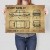 Poster metal Fiat 125p drawing gift