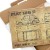 Poster metal Fiat 126p drawing gift