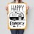 Plakat metalowy happy camper Prezent