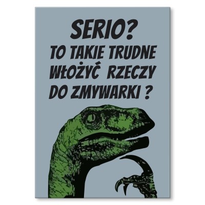 Poster metal Serio gift