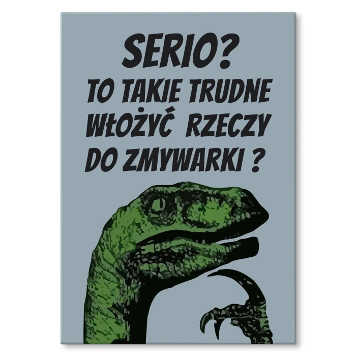 Poster metal Serio gift