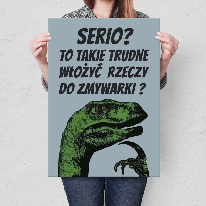 Poster metal Serio gift