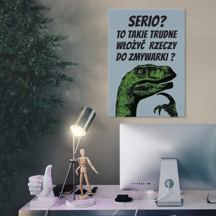 Poster metal Serio gift