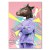 Plakat metalowy horse party Prezent