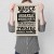Poster metal Naucz się gift