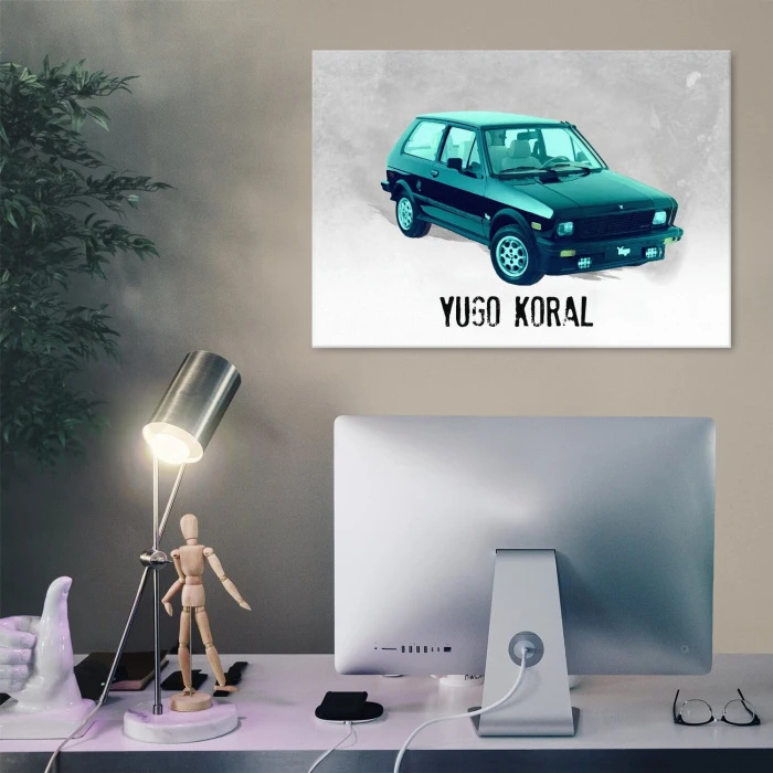 Poster metal Yugo Koral gift