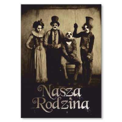 Poster metal Nasza rodzina gift