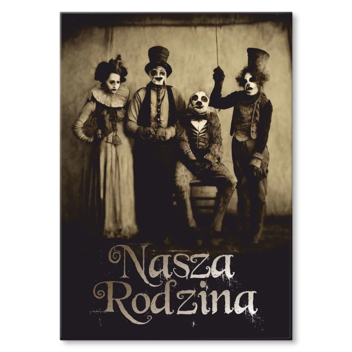 Poster metal Nasza rodzina gift