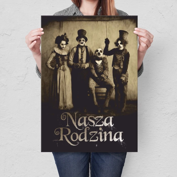 Poster metal Nasza rodzina gift