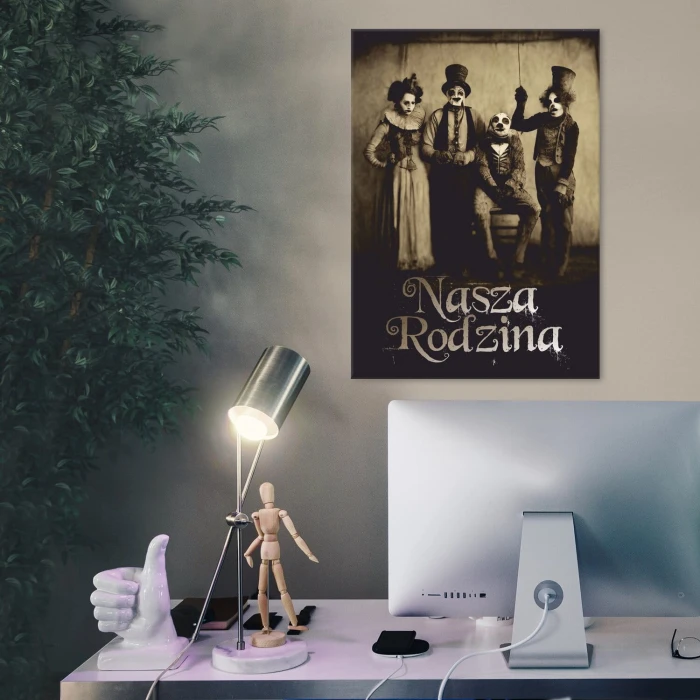 Poster metal Nasza rodzina gift