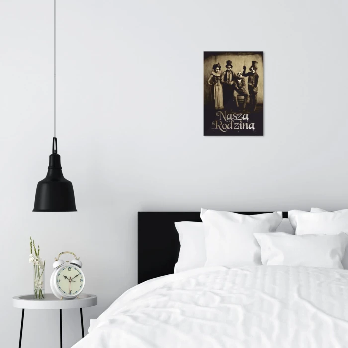 Poster metal Nasza rodzina gift