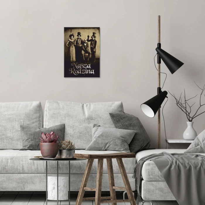 Poster metal Nasza rodzina gift