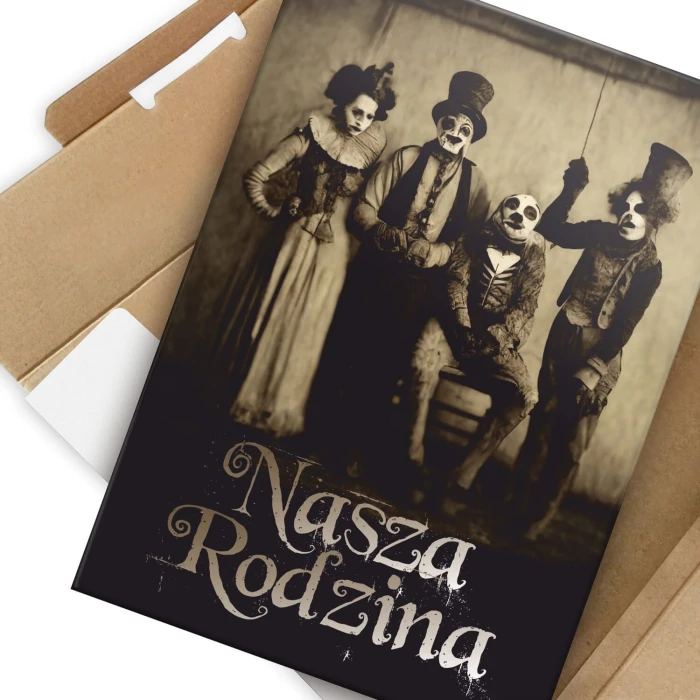 Plakat metalowy Nasza rodzina Prezent