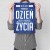 Plakat metalowy Pierwszy dzień Prezent