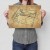 Poster metal patent legowisko gift