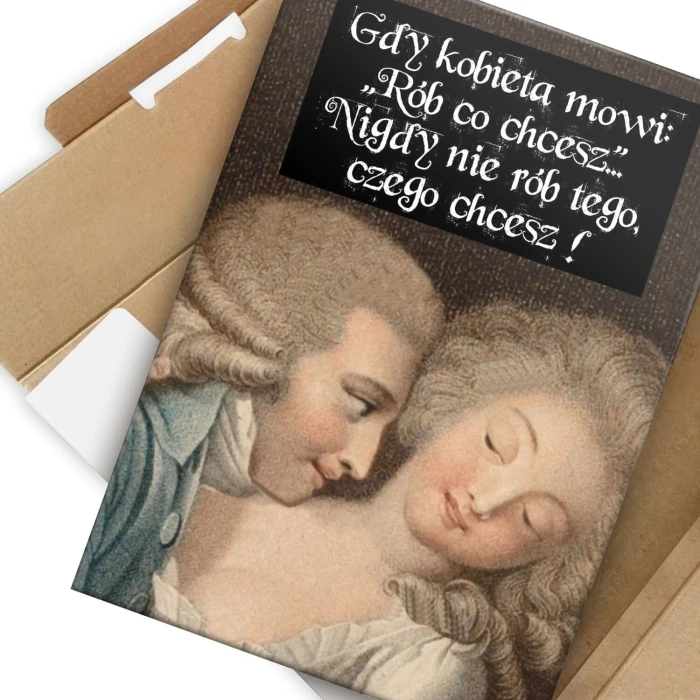 Poster metal rób co chcesz gift