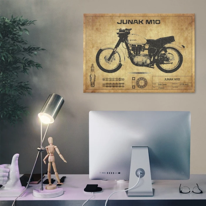 Plakat metalowy Junak M10 Prezent