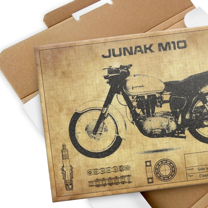 Plakat metalowy Junak M10 Prezent