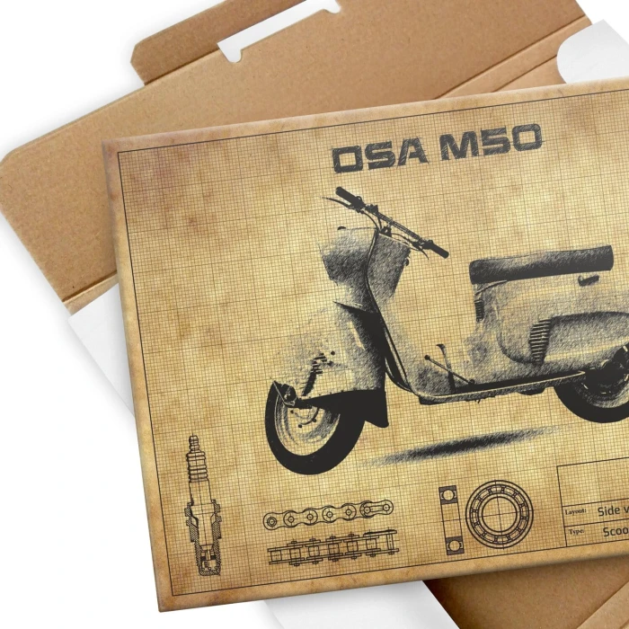 Poster metal Osa M50 gift