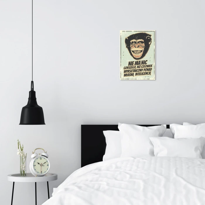 Poster metal nic gorszego gift
