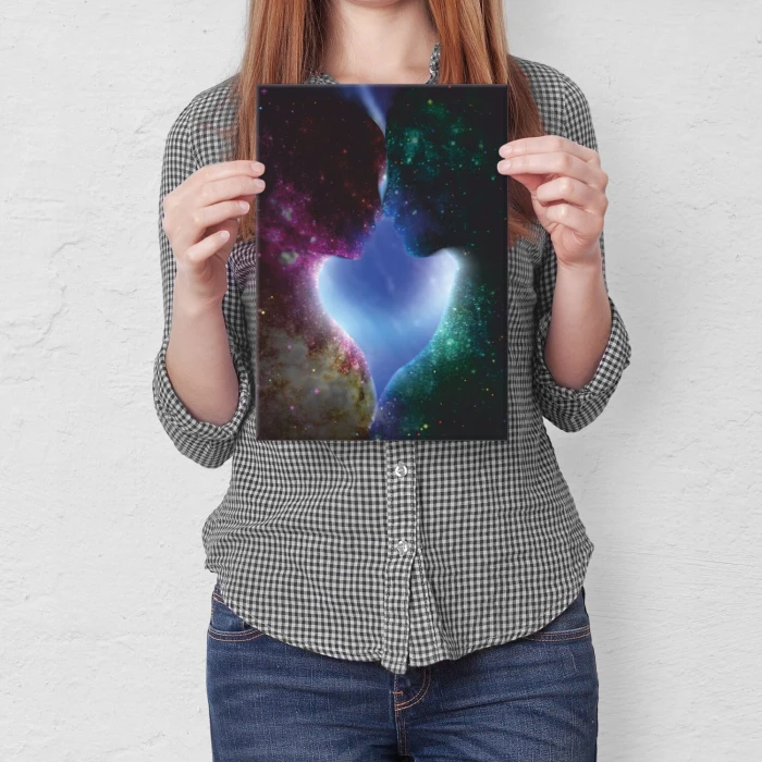 Poster metal star love gift